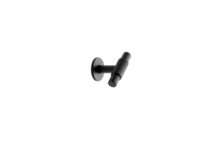 T-knop manor T ø30x54x39 zamak mat zwart
